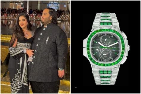 mukesh ambani son watch price|anant ambani watch cost.